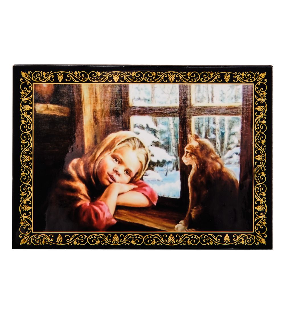 Народные промыслы ШК-11/11-I Шкатулка в технике декупаж (10х14х4)