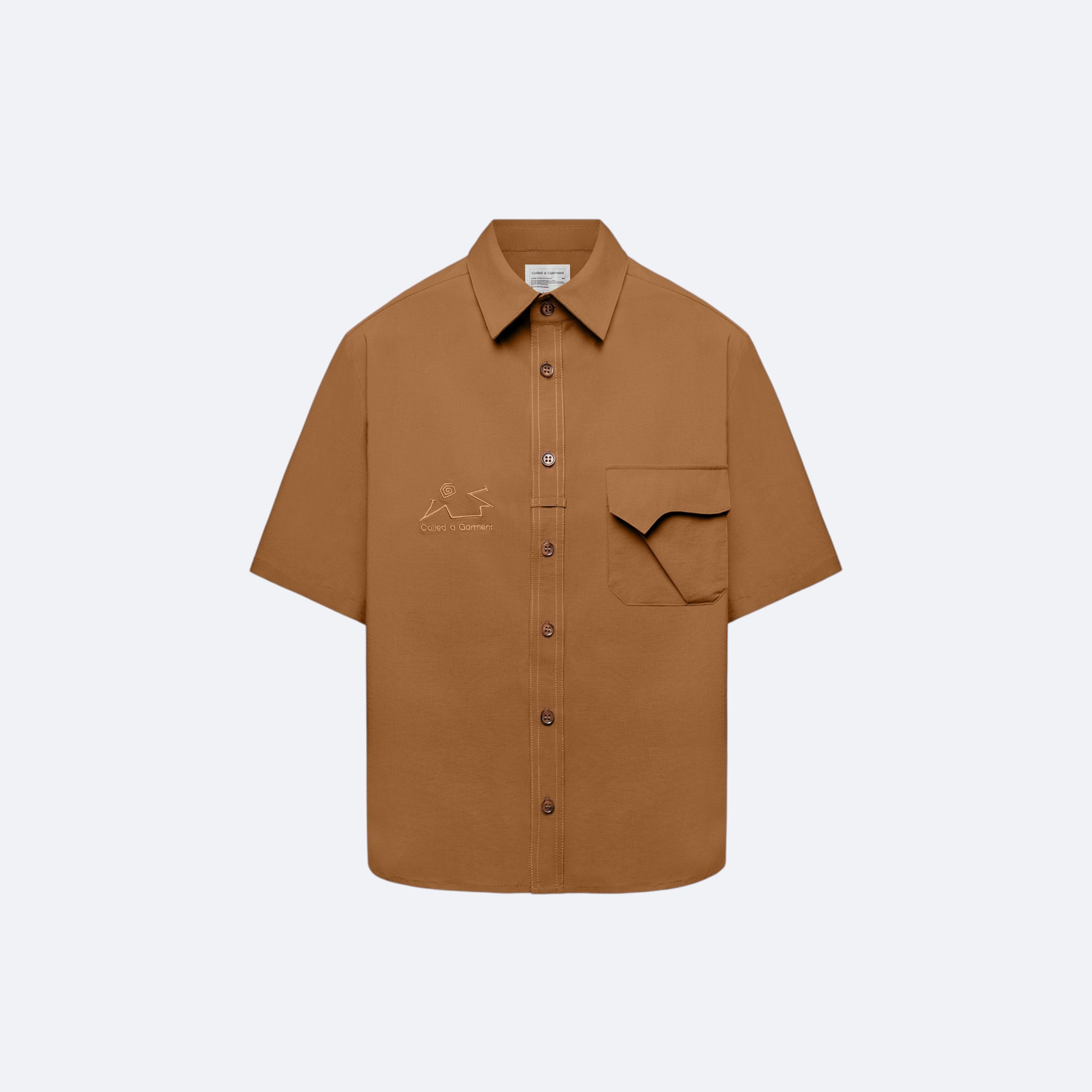Рубашка Called a Garment Hikercore (brown) артикул: - купить в магазине Дайс