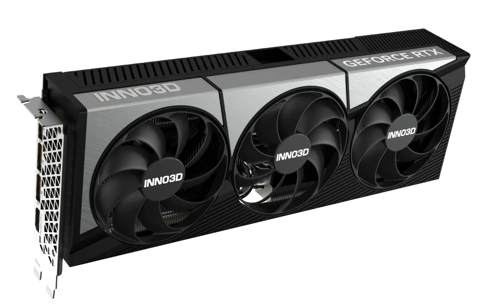 Видеокарта Inno3D GeForce RTX5080 X3 OC, 16G GDDR7 256-bit PCI-E Gen5 1xHDMI 3xDP Minimum System Power Requirement 850W N50803-16D7X-17603930