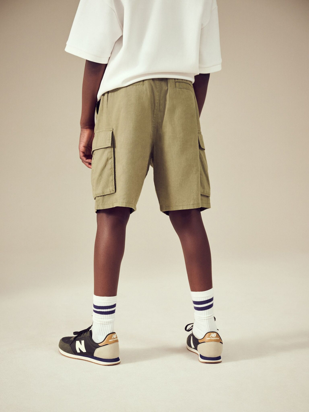 Шорты карго для мальчика Next AJ4-583, Хаки