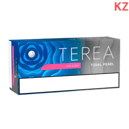 Стики Terea Tidal pearl - табак с капсулой с ментолом (Казахстан) (блок - 10 пачек)