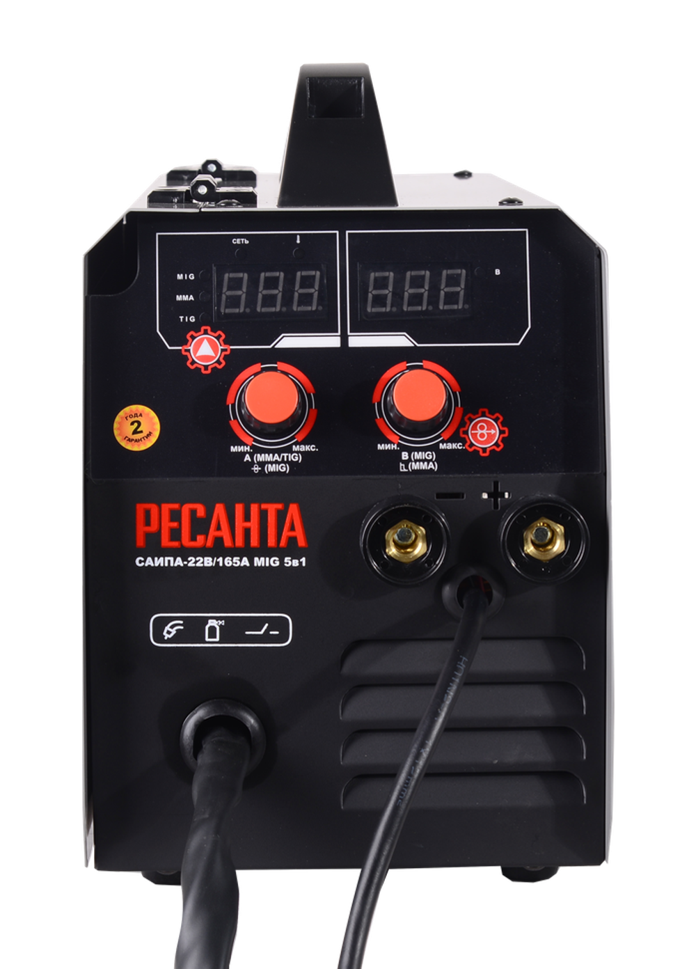 Сварочный полуавтомат САИПА-22В/165А MIG 5в1 Ресанта