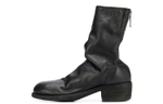 GUIDI Horse Leather Ankle Boots Women"s Black