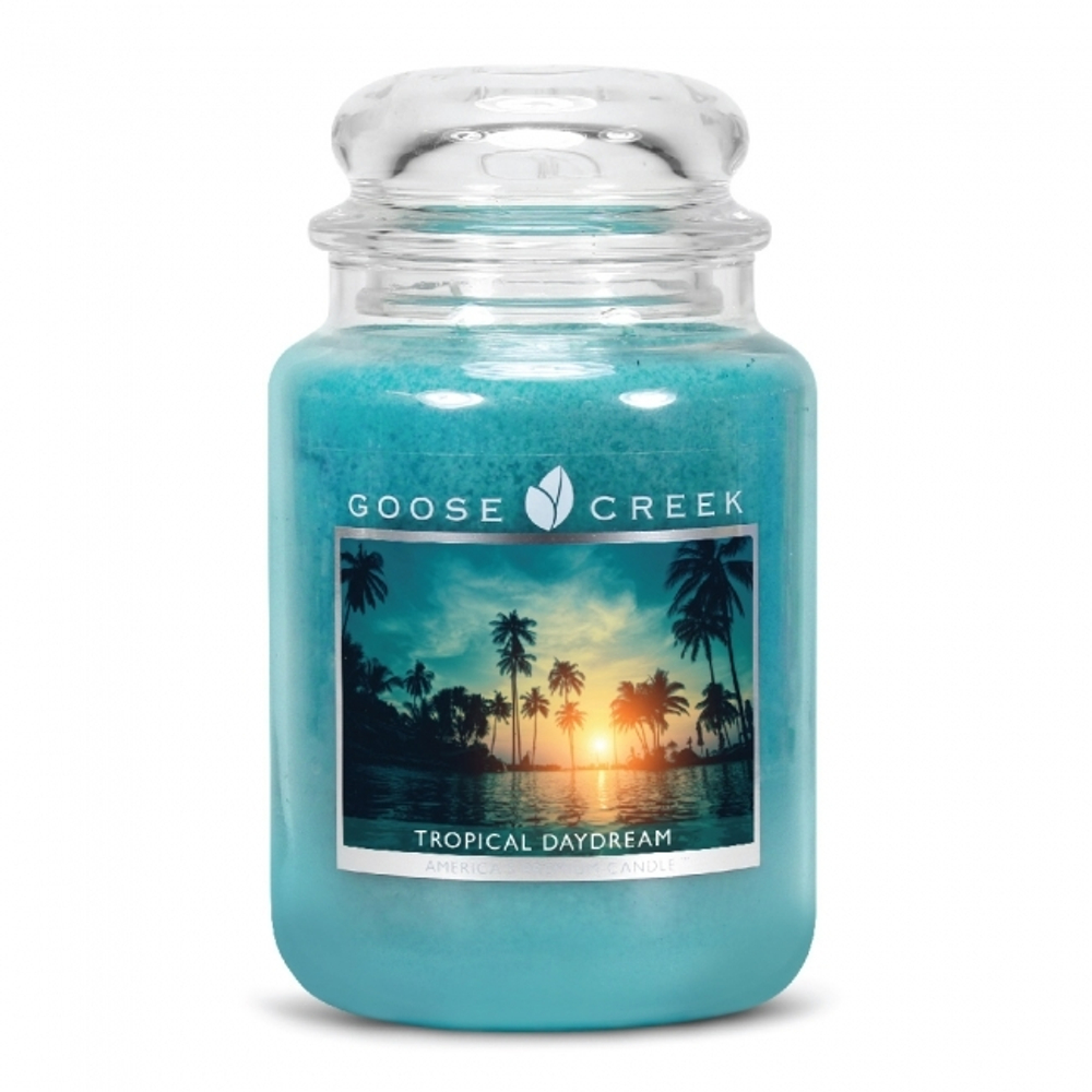 Ароматическая свеча в большой банке 680г Goose Greek Tropical Daydream - Тропические мечты