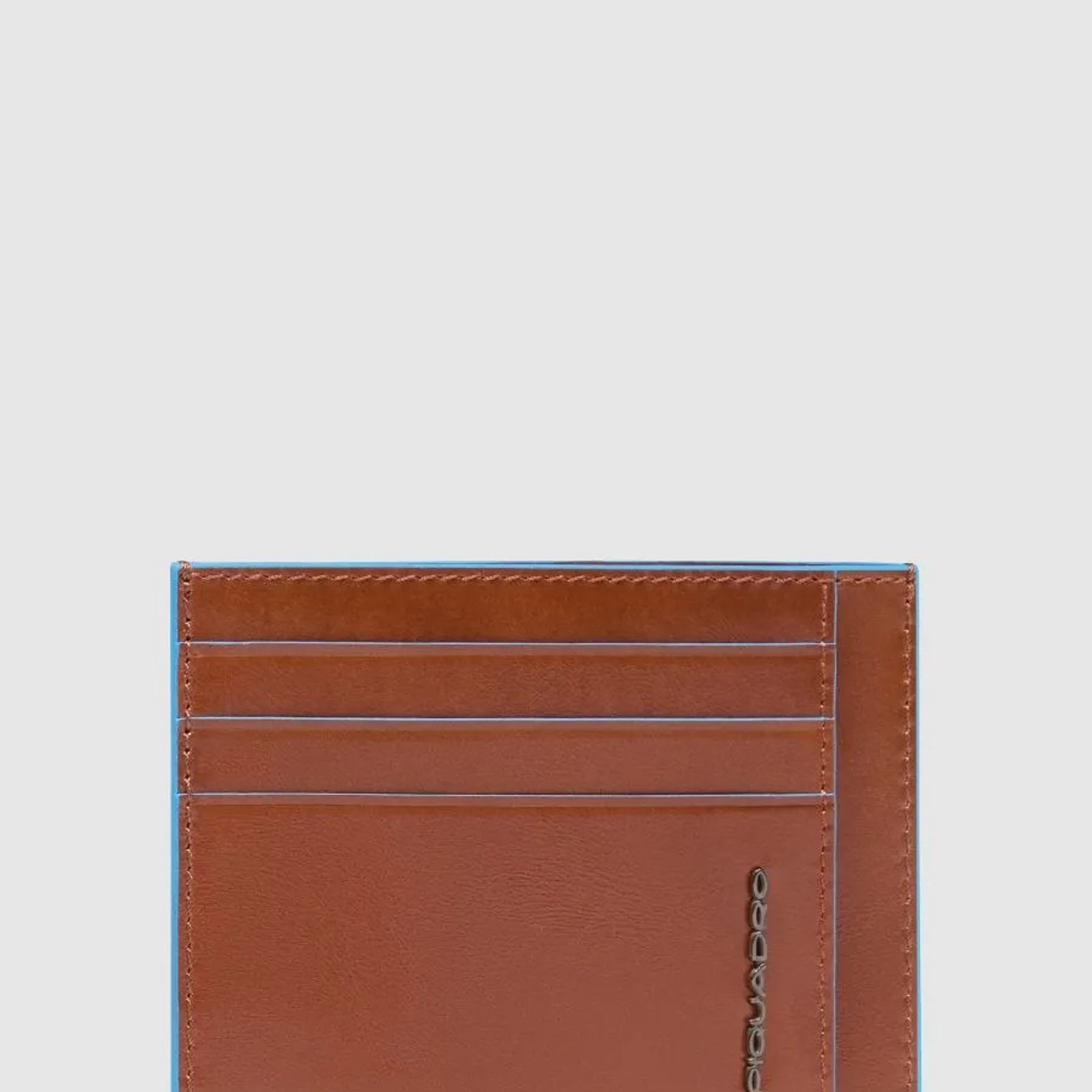Чехол для кредитных карт Piquadro Blue Square/Marrone