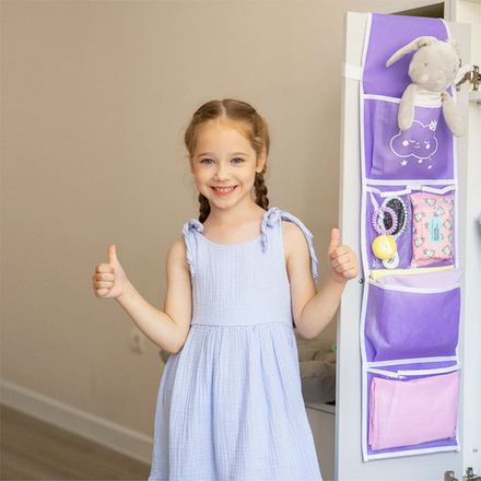 Кармашки для детского сада на резинке. Облачко