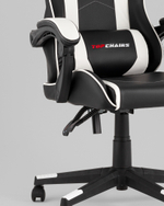 Кресло спортивное TopChairs Shadow черно-белый