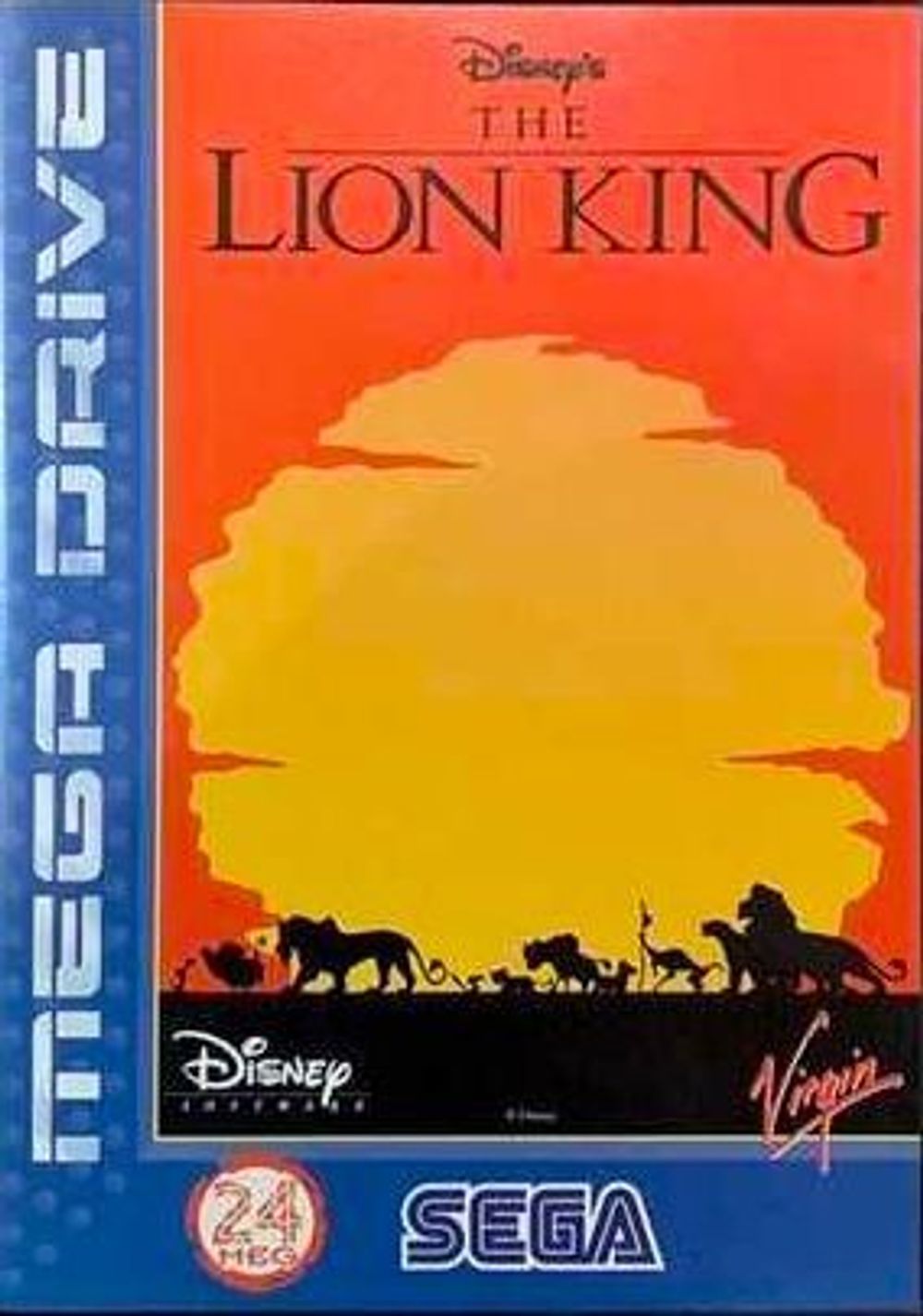 Картридж The Lion King (Sega Mega Drive)