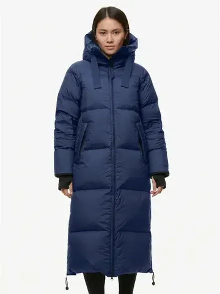 Пальто женское пуховое BASK IDA синий