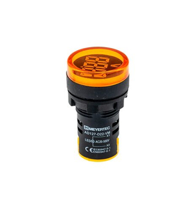 Индикатор напряжения, 20-500V AC, желтый, MT22-VM5 арт.:78725