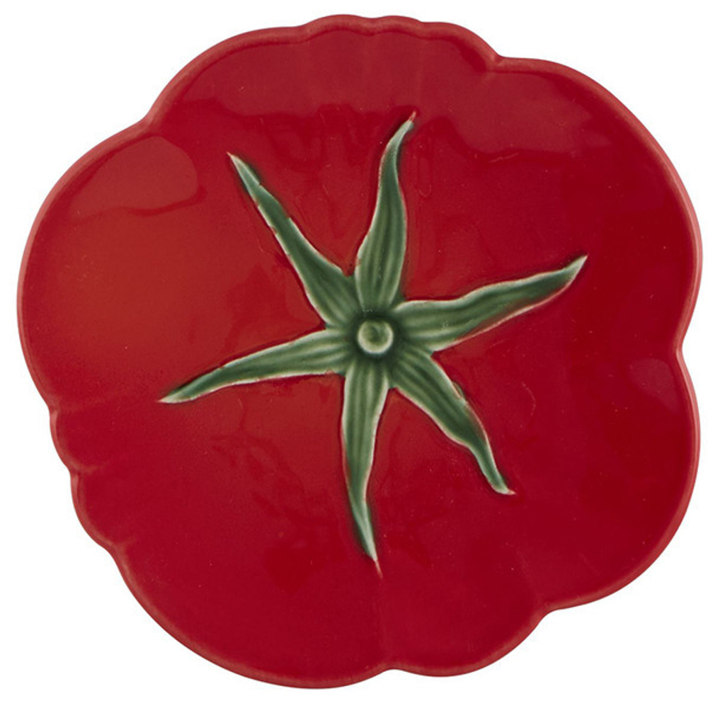 Тарелка десертная Bordallo Pinheiro Томат 15см