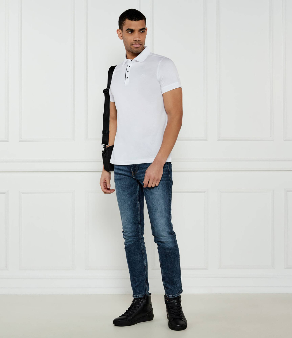 Поло PRESS BUTTON Karl Lagerfeld - белый(745007 552200)