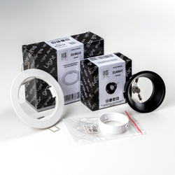 D61607WMOD Светильник DOMINO ROUND под LED модуль/лампу МR16 (214616+214607+214006)