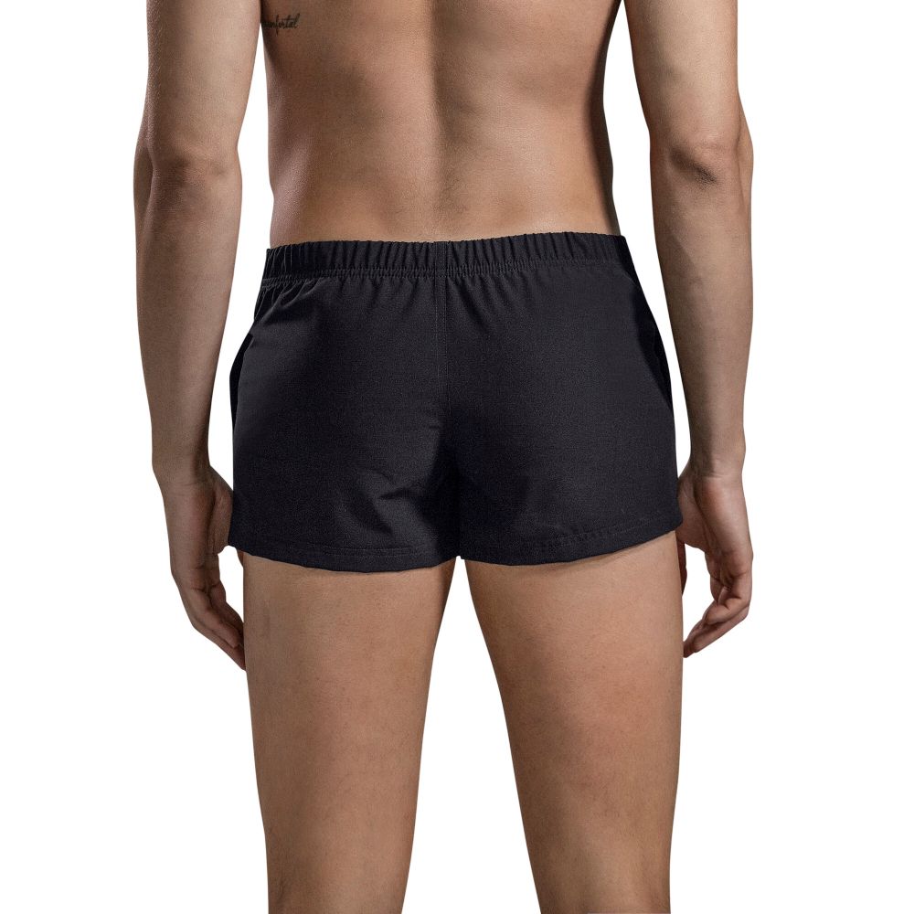 Мужские плавательные шорты черные Clever OCEAN MINI SHORT 168211