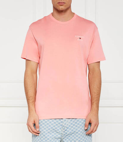 Футболка Tommy Jeans - розовый(DM0DM18872)