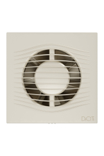 Вентилятор накладной SLIM D100 обр.клапан Ivory DICITI