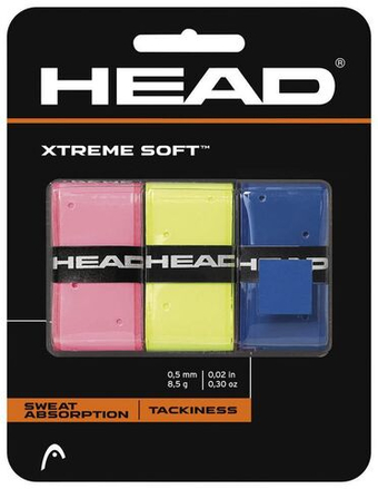 Теннисные намотки Head Xtremesoft (3P) - разноцветный
