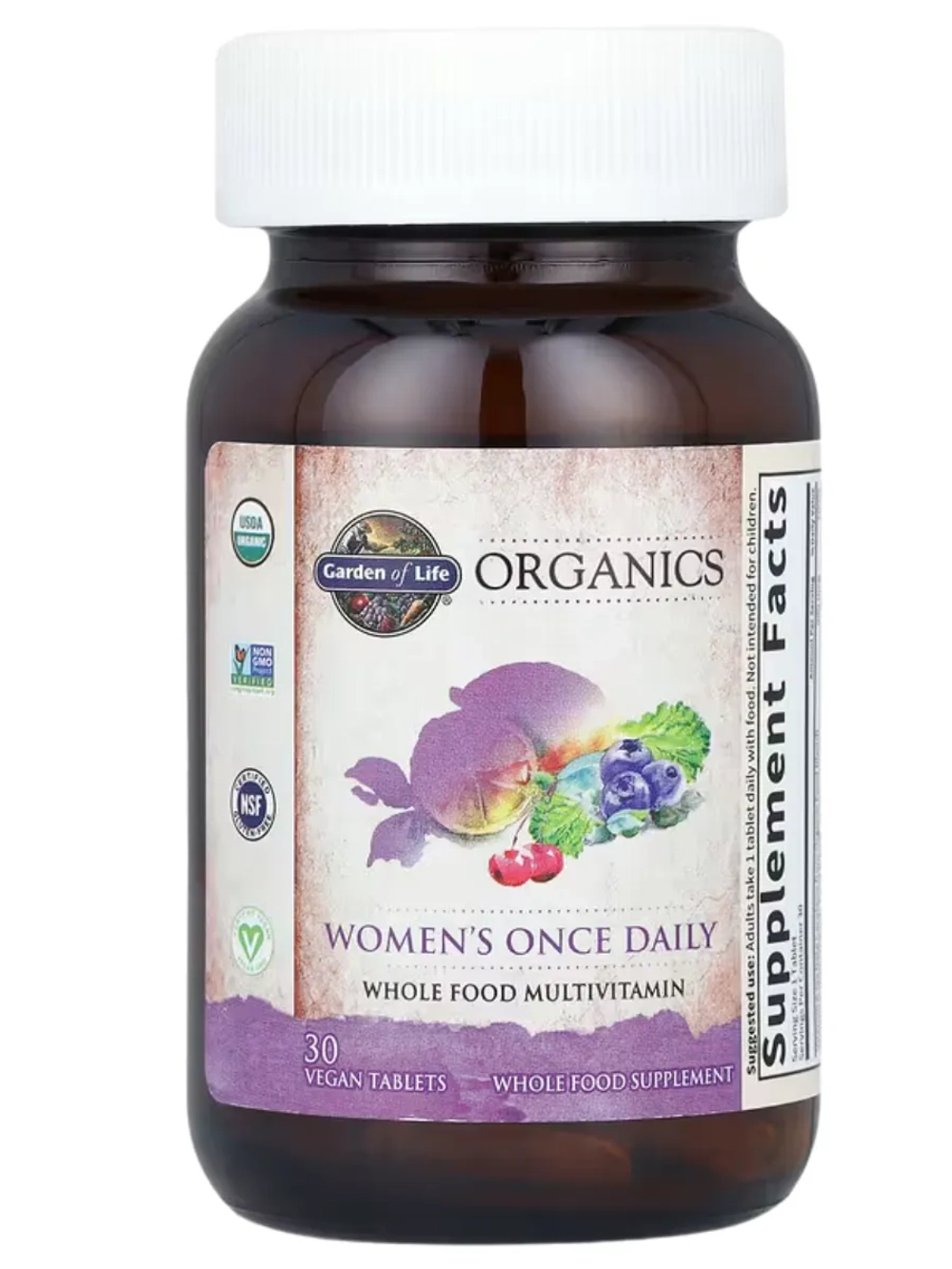 Organics Мультивитаминный комплекс для женщин 30 капсул