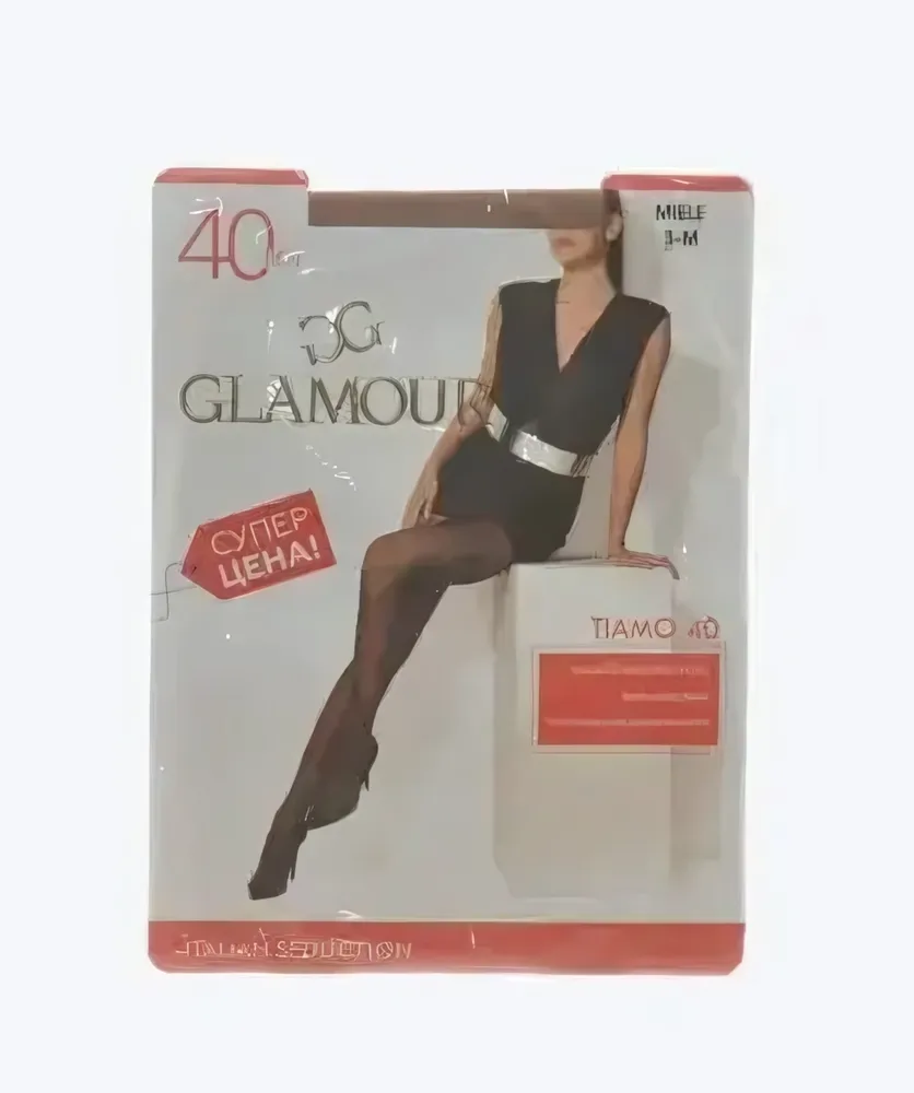 Колготки женские GLAMOUR TIAMO 40 р.3 Miele