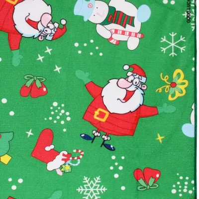 Полотенце кухонное «SPARKLE - Новогодний хоровод» 40*58 см, микрофибра 210 гр/м2