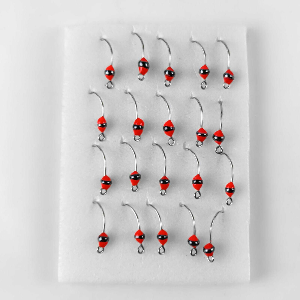 Мормышка пластиковая (подвеска), 20шт/уп