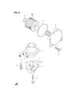 Фильтр масляный Suzuki Marine DF8A-DF20A
