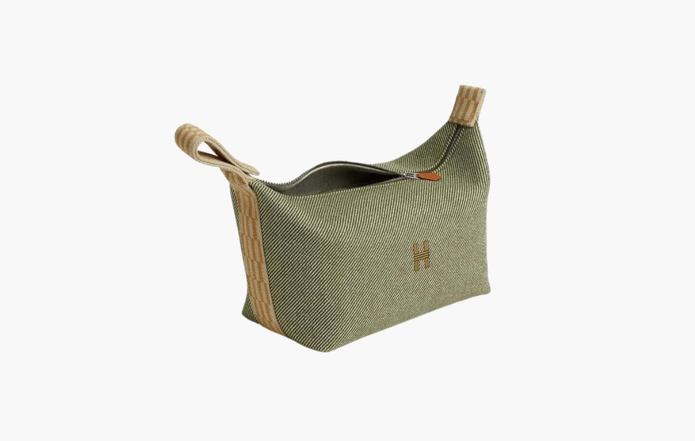 Сумка Hermes Small Bride-A-Brac Case "Wool & Vert Foret"
