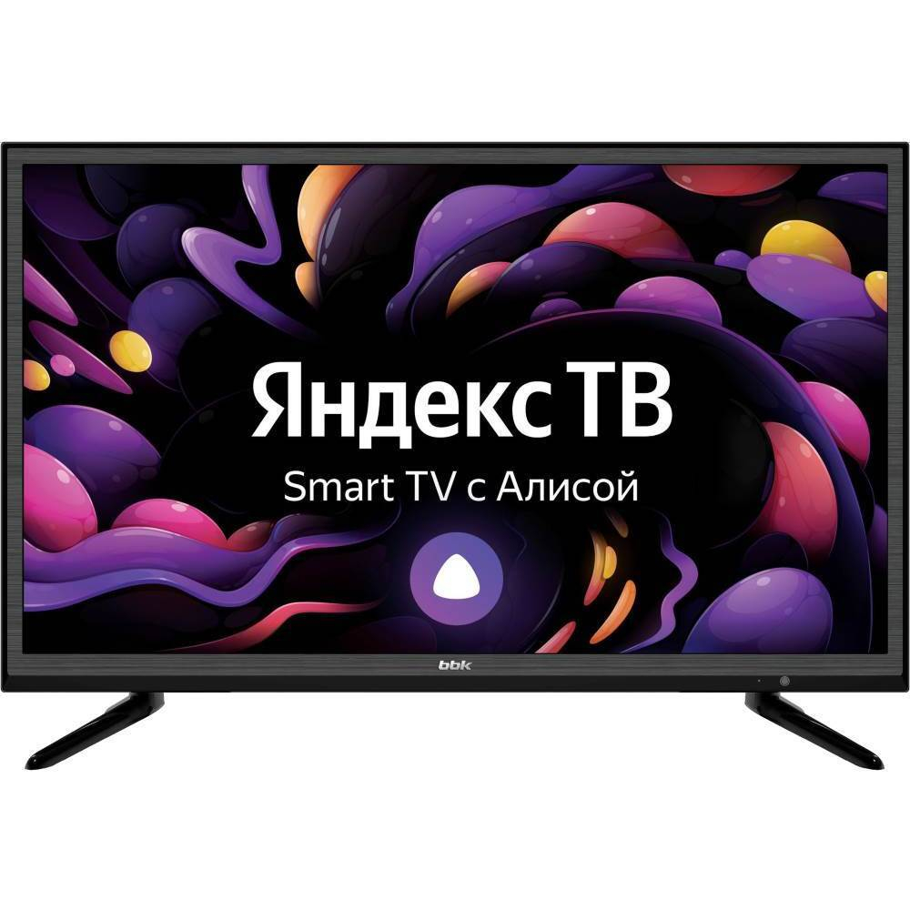 Телевизор 24" BBK 24LEX-7289/TS2C черный, Яндекс.ТВ