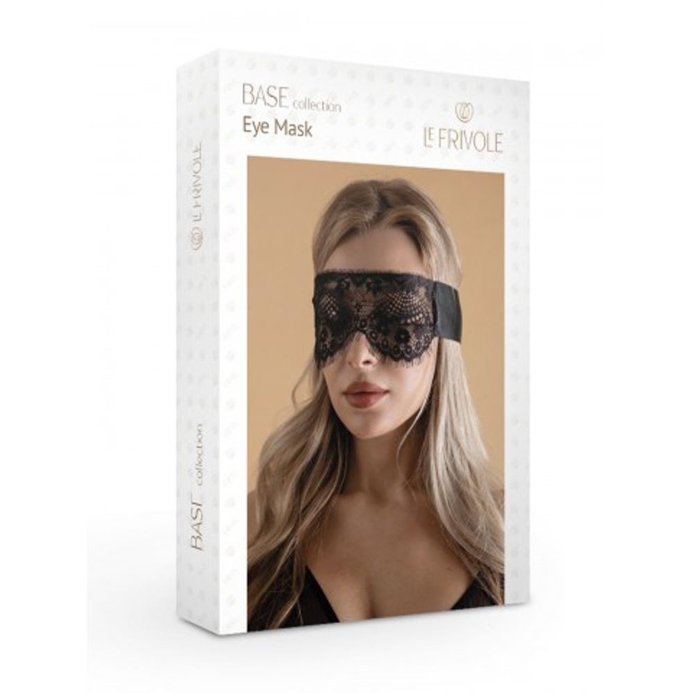 Кружевная маска с ресничками (Base) (One Size)