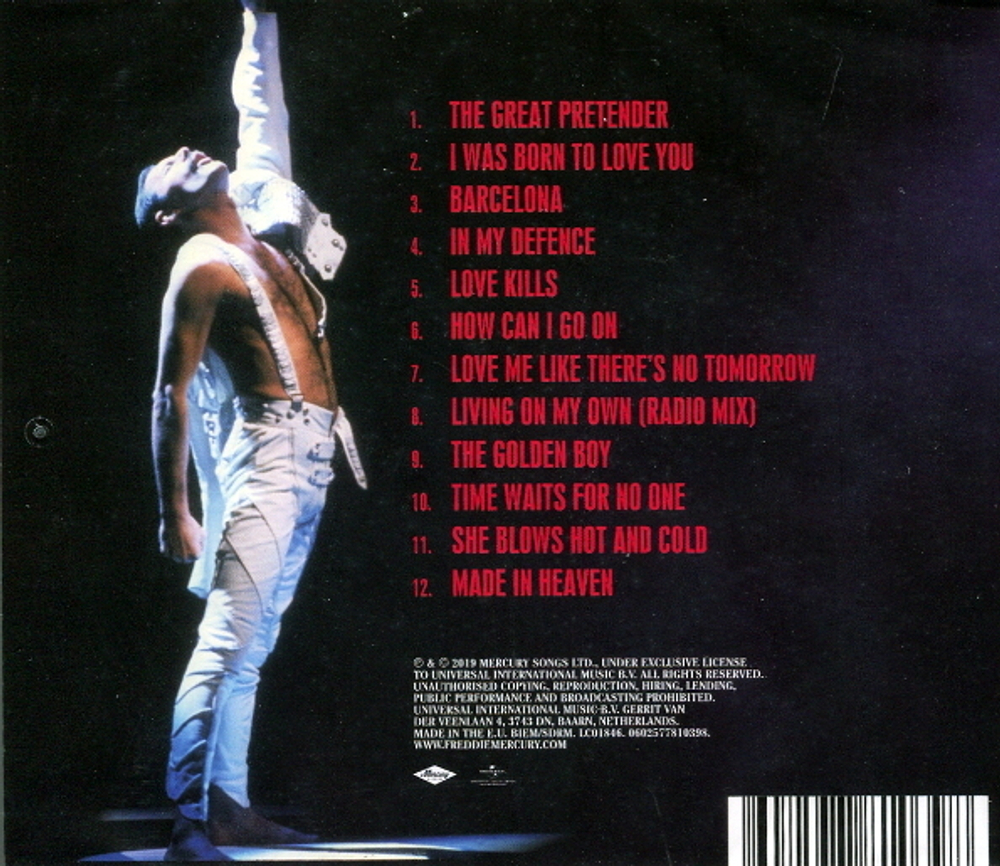 Freddie Mercury / Never Boring (CD)