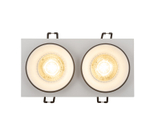 DK2422-BK Встраиваемый светильник, IP 20, 50 Вт, GU10, черный, алюминий