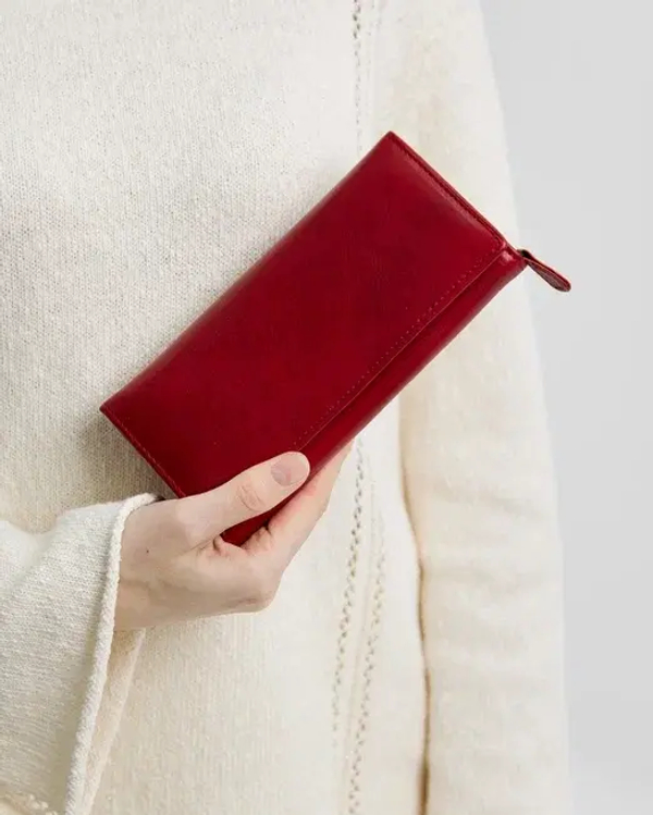 Кошелек 021 12 красный