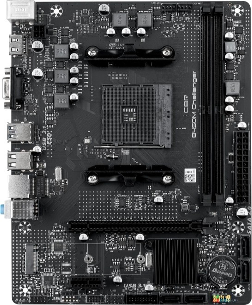 Материнская плата mATX CBR B450