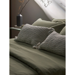 Чехол на подушку мятного цвета clouds из коллекции ethnic, 35х60 см