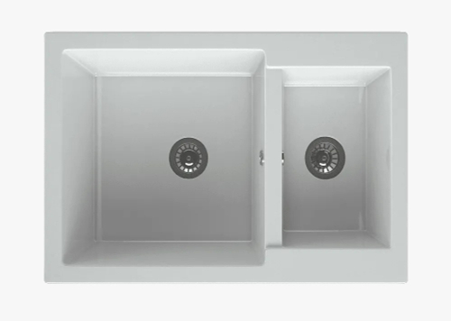 Мойка MAXSTONE MS-19 белый снег