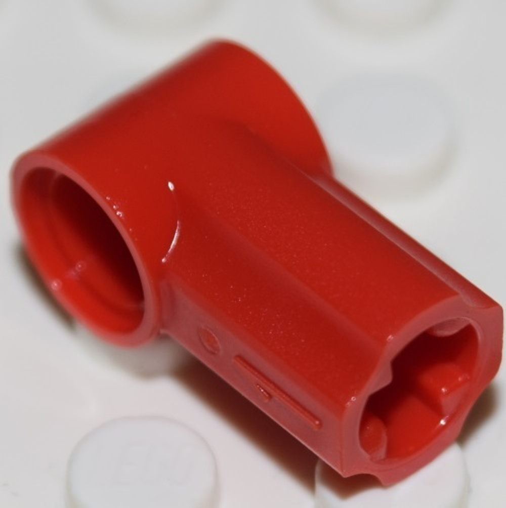 Lego 50шт Соединитель оси и штифта угловой 0° (красный) 32013 / 4119033 / 4190216 / 4254606 / 63325