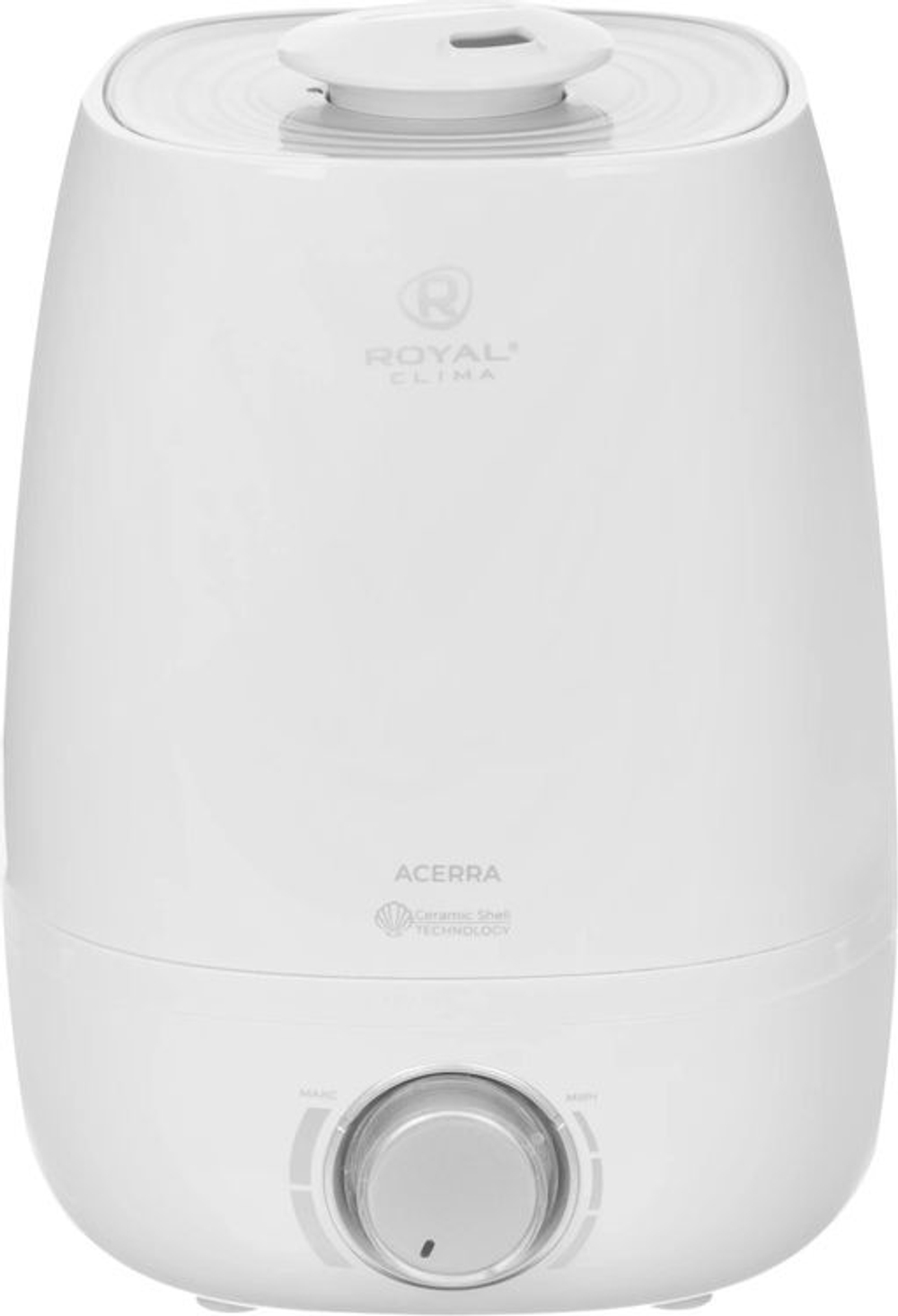 Увлажнитель воздуха ультразвуковой Royal Clima RUH-AC300/4.0M-WT,  4л,  белый/серый