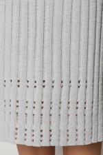 Юбка И 014 дл/св.серый