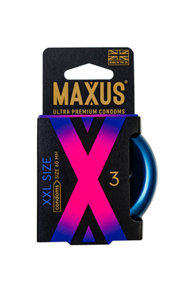 Презервативы Maxus XXL 3 шт