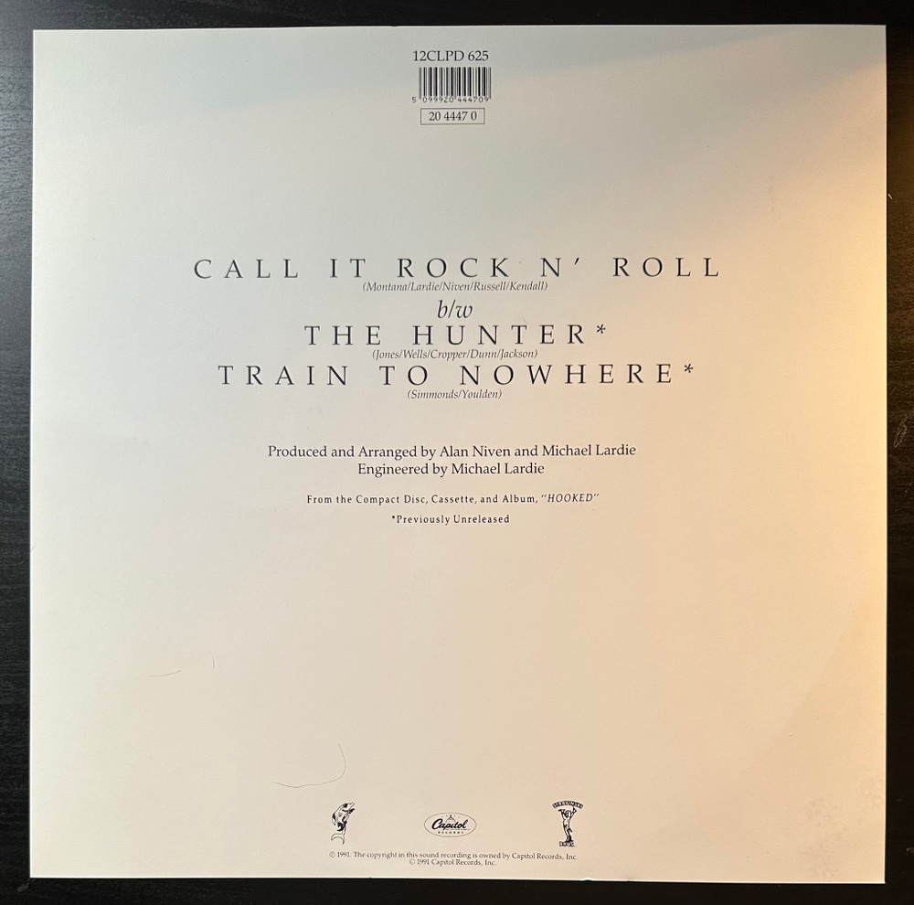 Great White - Call It Rock'N'Roll (Европа 1991г.) Picture Disc