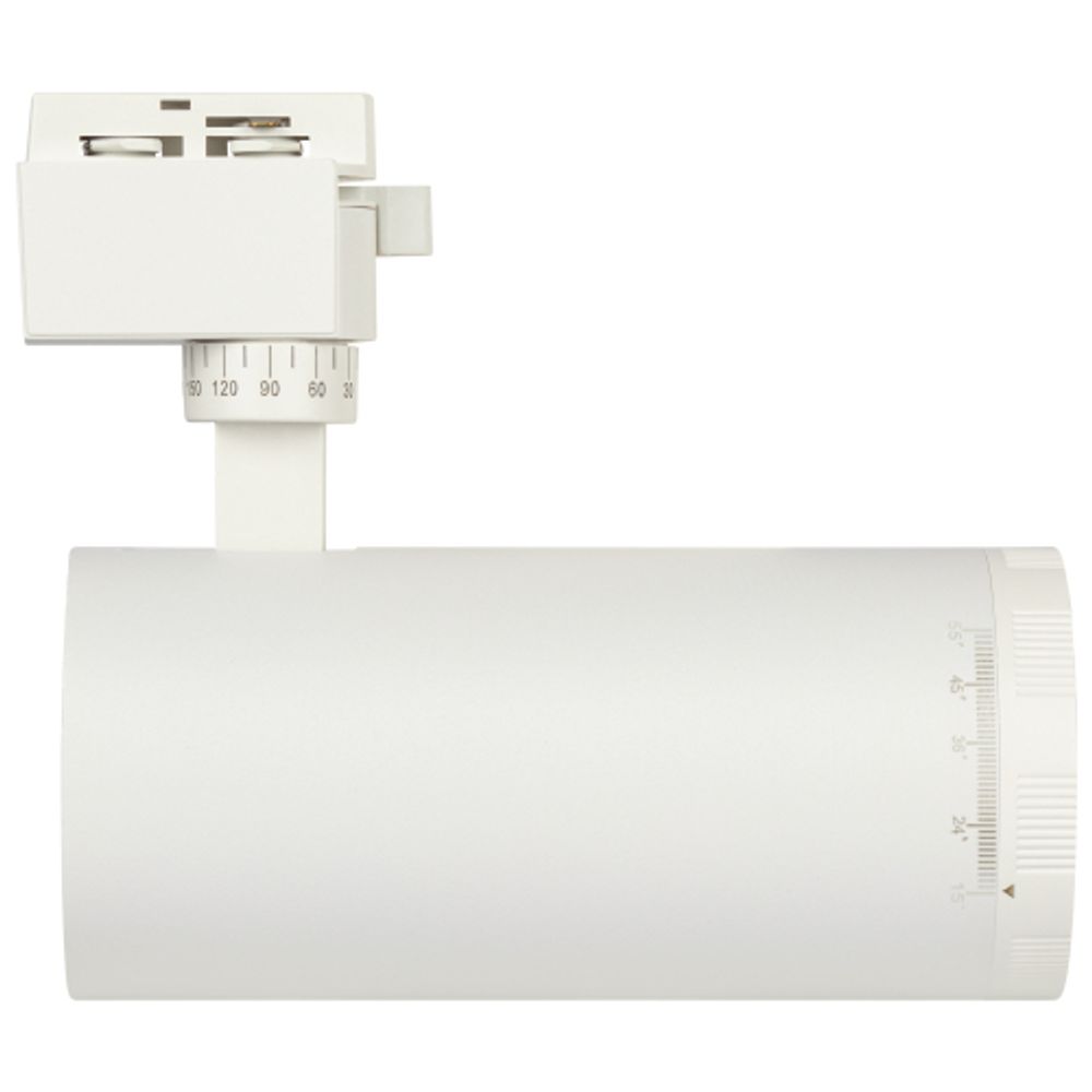 Трековый светильник однофазный ЭРА TR59-3030 WH светодиодный 30Вт 3000К белый