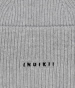 Хлопчатобумажная шапка RIBBED INUIKII - серый(42020-020)