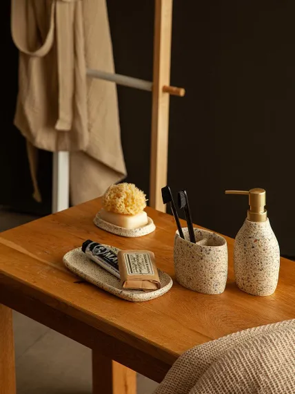 Подставка для ванных принадлежностей mosaic, светло-бежевая