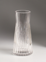 Ваза «Силье», 17×8 см, стекло, прозрачная