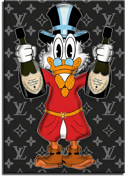 Постер "Скрудж МакДак в LV"