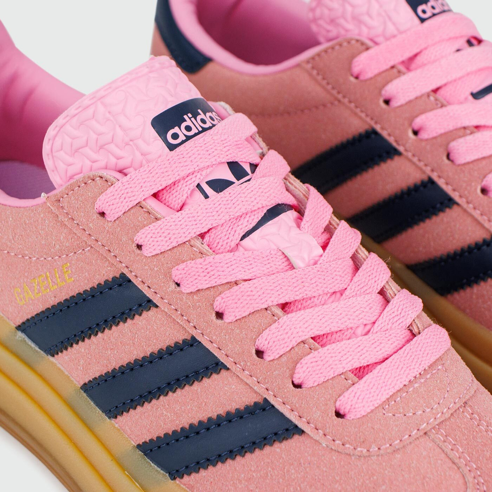 Кроссовки Adidas Gazelle Bold Pink / Blue Wmns