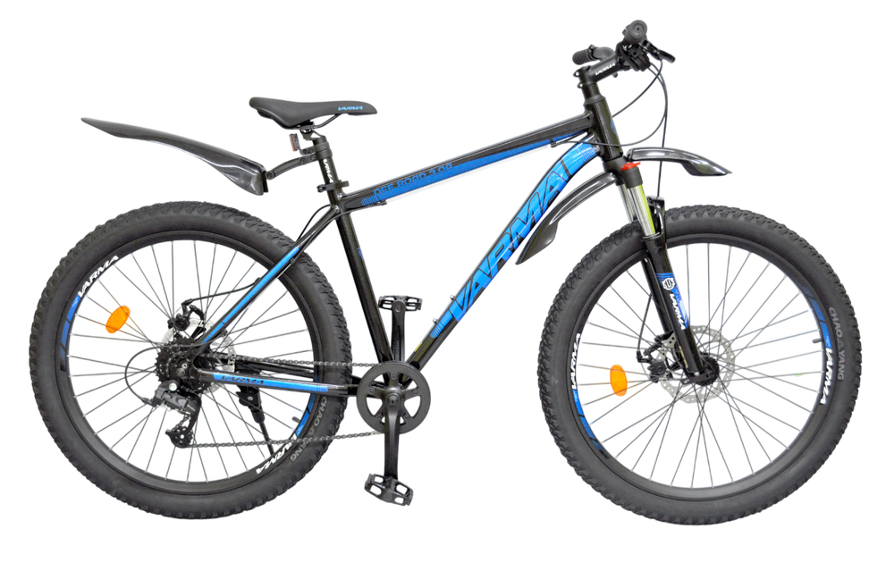 Велосипед 27.5" VARMA OFF-ROAD 3.0A  р.19" 8ск.  ал., черно-синий