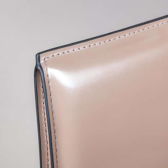 Полубарный стул Barrie 65 см кожа капучино