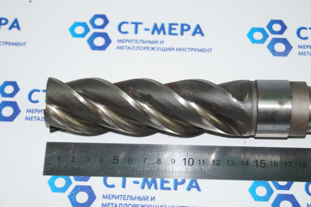 Фреза цилиндрическая с хвостовиком конус Морзе d40,0х130х300 Z=4 Р6М5К5 КМ4