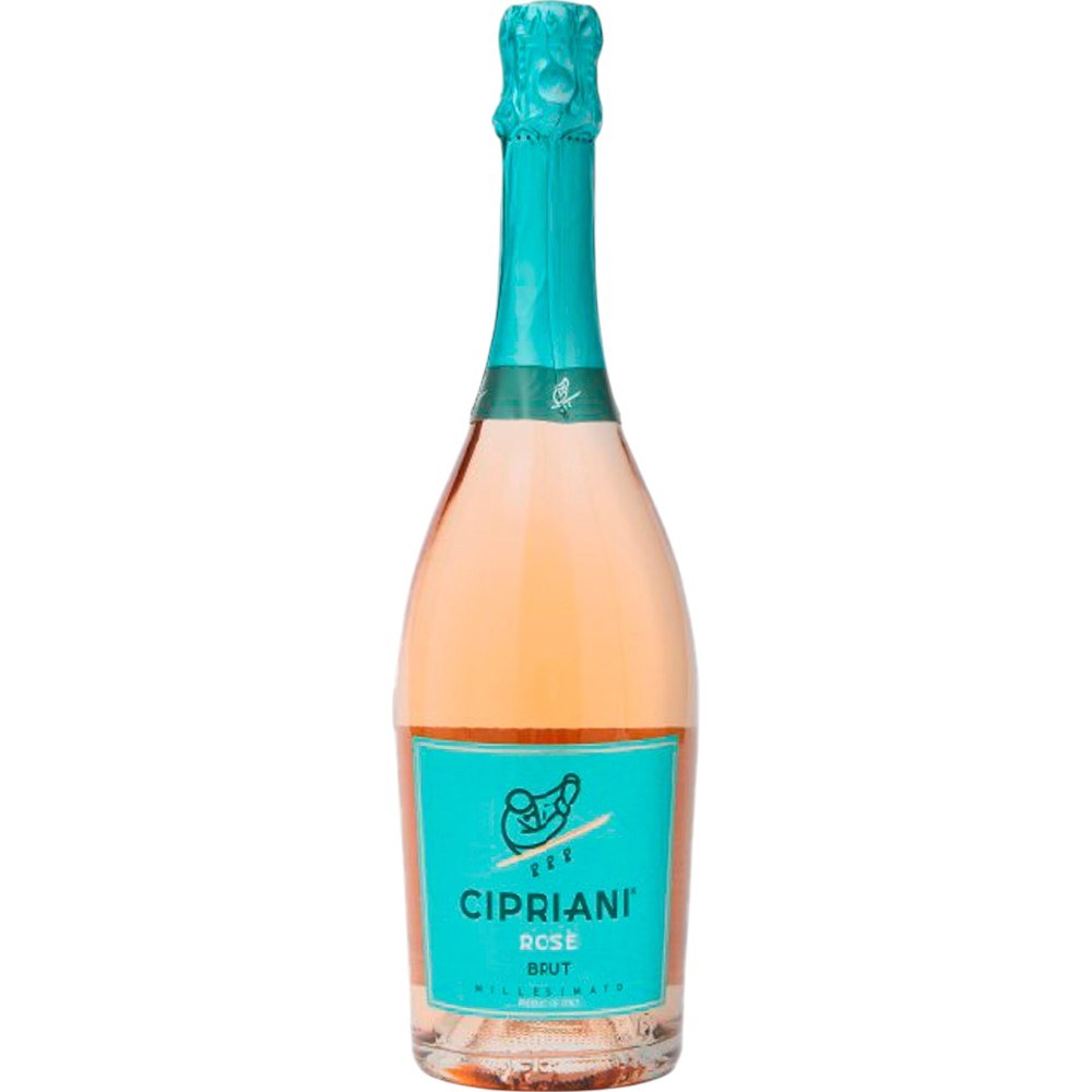 Игристое вино Cipriani Rose Brut Millesimato 0,75 л.